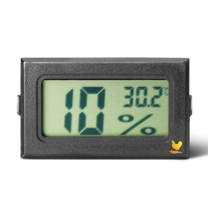 Digitale hygrometer Zwart - Afbeelding 3