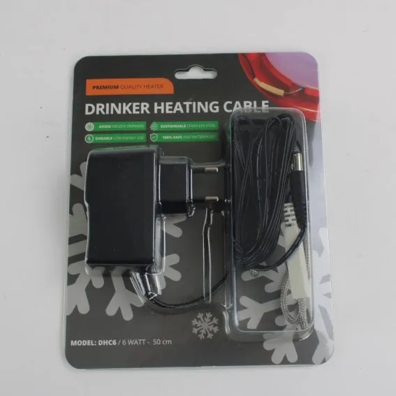 Drinkbak verwarmingskabel 6W